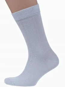 Мужские бамбуковые носки "Носкофф" (АЛСУ), НМ31, СВЕТЛО-СЕРЫЕ