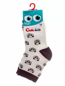 Детские махровые носки Conte kids, 21С-13/1СП, рис. 600, МОЛОЧНЫЕ