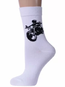 Носки унисекс Брестские (БЧК), 21С4200, рис. 214 БЕЛЫЕ