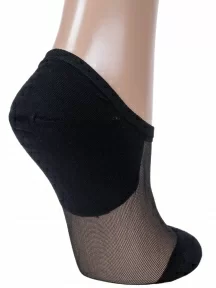 Женские ультракороткие носки Conte, 18С-4СП, рис. 000, ЧЕРНЫЕ