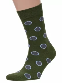 Мужские носки "Нева-Сокс", MAG-23, ТЕМНО-ЗЕЛЕНЫЕ