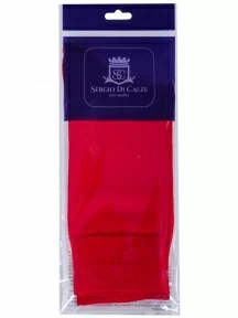 Мужские носки из мерсеризованного хлопка Sergio Di Calze (PINGONS), 17SC6, КРАСНЫЕ