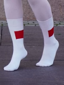 Носки unisex St. Friday Socks, РМ-1368-02/11, “Красный квадрат”