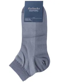 Мужские носки в сеточку RuSocks (Орудьевский трикотаж) СЕРЫЕ (М3-23810)