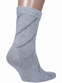 Мужские теплые носки Hobby Line, 6283, СВЕТЛО-СЕРЫЕ