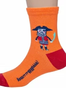 Детские носки Akos, CK41800 045, ОРАНЖЕВЫЕ