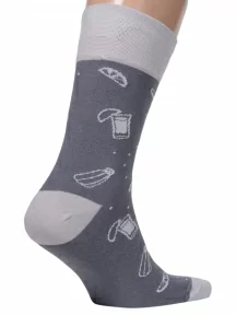 Комплект из 3 пар мужских носков MSCLUB №М37, msk3-М37, микс 6