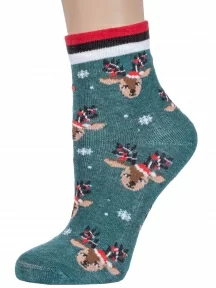 Детские носки "Красная ветка", С-2162, ЗЕЛЕНЫЕ