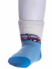 Детские махровые носки LORENZline, Л81, БИРЮЗОВЫЕ