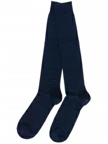 Мужские гольфы из мерсеризованного хлопка Sergio Di Calze (PINGONS), 19SC2, СИНИЕ