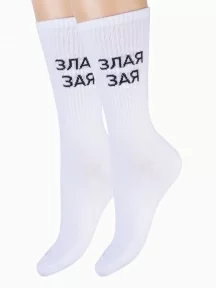 Женские носки "Красная ветка", С-2000, БЕЛЫЕ