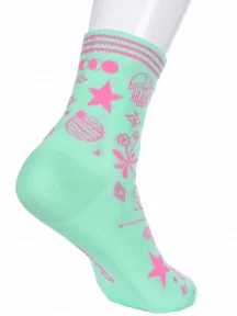 Детские носки Conte kids, 5С-11СП, рис. 945, БИРЮЗОВЫЕ