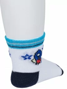 Детские носки "Борисоглебский трикотаж", 8СМ1005/1, БЕЛЫЕ