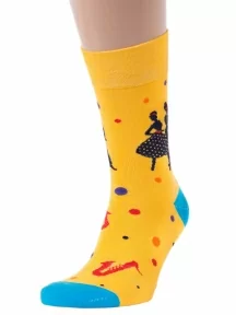 Мужские носки MSCLUB №М06, NM-78, ЖЕЛТЫЕ