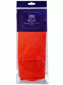 Мужские носки из мерсеризованного хлопка Sergio Di Calze (PINGONS), 17SC6, ОРАНЖЕВЫЕ