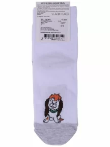 Детские носки Брестские (БЧК), 23С3053, рис. 8018 БЕЛЫЕ