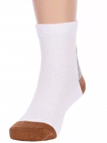 Детские носки Hobby Line, Ндх3567, БЕЛО-СЕРЫЕ