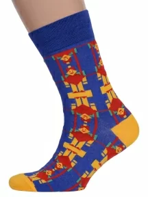 Набор из 5 пар мужских носков MSCLUB №М38, ВИ5-НМ38, микс 1