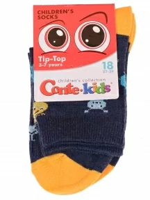 Детские носки Conte kids, 5С-11СП, рис. 394, ТЕМНО-СИНИЕ