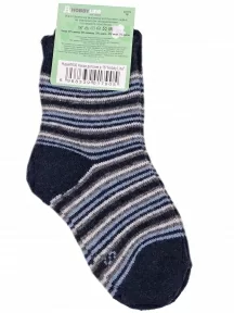 Детские теплые махровые носки Hobby Line, Ндам7630, ТЕМНО-СИНИЕ