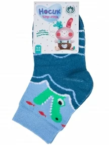 Детские носки "Борисоглебский трикотаж", 8С748, ДЖИНСОВЫЕ