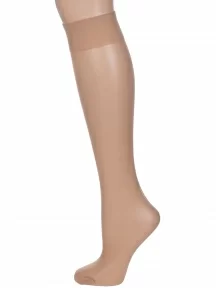Комплект из 2 пар женских гольфов Conte, 8С-3СП/Tension 20Г, Natural, телесные