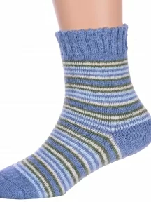 Детские теплые махровые носки Hobby Line, Ндам7630, ДЖИНСОВЫЕ