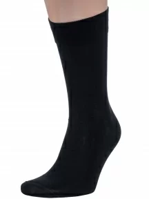 Мужские носки из мерсеризованного хлопка Sergio Di Calze (PINGONS), 17SC6, ЧЕРНЫЕ