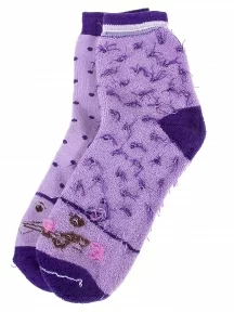 Детские махровые носки Альтаир, С112, СИРЕНЕВО-ФИОЛЕТОВЫЕ