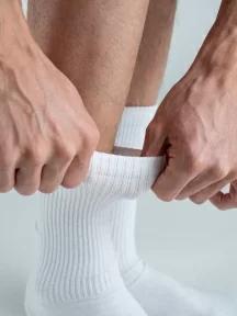 Набор из 7 пар мужских носков MSCLUB №М27, ВИМ7-27, БЕЛЫЕ