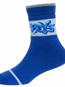 Детские махровые носки "Красная ветка", С-638, СИНИЕ