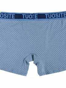 Мужские трусы-боксеры Tuosite, TS7823-2, ГОЛУБЫЕ