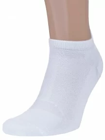 Набор из 6 пар коротких бамбуковых носков (ТМ Grinston socks), PG-15D33-6, БЕЛЫЕ