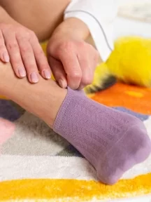 Женские подследники Oemen, VN217, ФИОЛЕТОВЫЕ