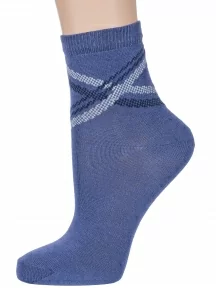 Детские носки "Борисоглебский трикотаж", 8С761, ДЖИНСОВО-СИНИЕ