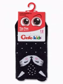 Детские короткие носки Conte kids, 17С-59СП, рис. 604, ЧЕРНЫЕ
