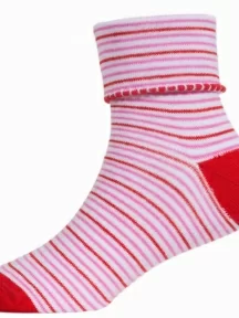 Подростковые носки LORENZline, П4, КРАСНЫЕ