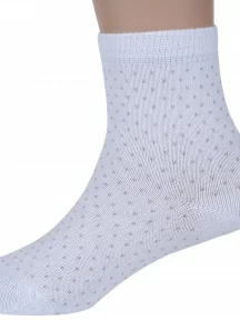 Детские носки RuSocks (Орудьевский трикотаж), Д3-13791, БЕЛЫЕ