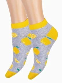 Женские носки "Красная ветка", С-1243, СЕРЫЕ