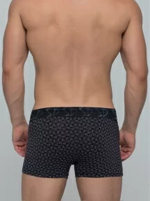 Мужские трусы-боксеры SD (by Salvador Dali), SD2023-2, ЧЕРНЫЕ