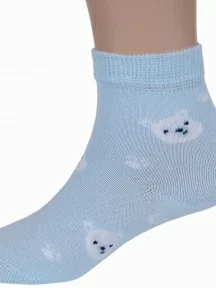 Детские носки RuSocks (Орудьевский трикотаж), Д-31360, рис. 02, ГОЛУБЫЕ
