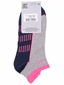 Женские спортивные носки "Красная ветка", С-2231, СЕРЫЕ