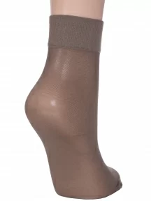 Комплект из 2 пар женских носков Conte, 8С-7СП/Tension 40Н, Shade, серо-коричневые