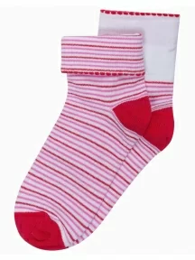 Подростковые носки LORENZline, П4, КРАСНЫЕ