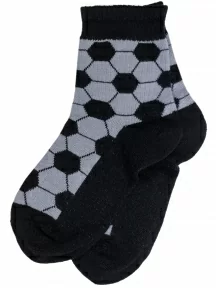 Детские носки "Красная ветка", С-545, СЕРО-ЧЕРНЫЕ