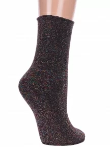 Женские носки Hobby Line, Нжл2115, ЧЕРНЫЕ