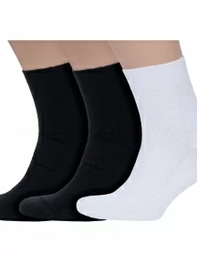 Комплект из 3 пар мужских медицинских носков Dr. Feet (PINGONS), 3-16DF1, микс 1