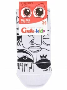 Детские носки Conte kids, 5С-11СП, рис. 562, СВЕТЛО-СЕРЫЕ