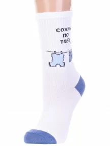 Спортивные носки Брестские (БЧК), 21С4201, рис. 154, БЕЛЫЕ