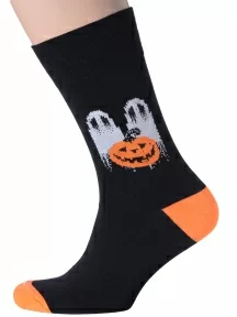 Мужские носки MSCLUB №М18, nm-216, "Тыква"